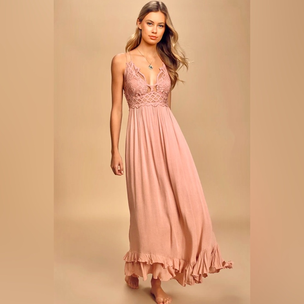 Free people dress NWOT size small, adjustable straps